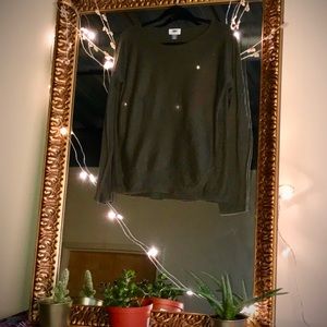 Basic forest green sweater